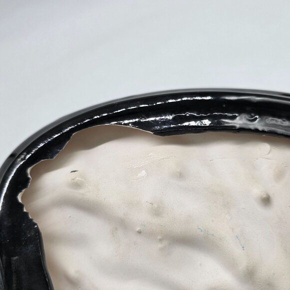 Vintage MCM Holland Mold Ceramic Risque Pinup Girl Ash Tray Candy Dish - Picture 10 of 11